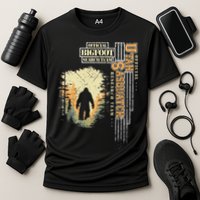 Bigfoot Research Team For Utah Sasquatch Believer Performance Shirt