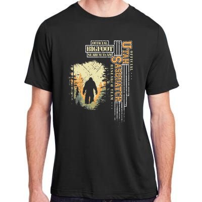 Bigfoot Research Team For Utah Sasquatch Believer Adult ChromaSoft Performance T-Shirt