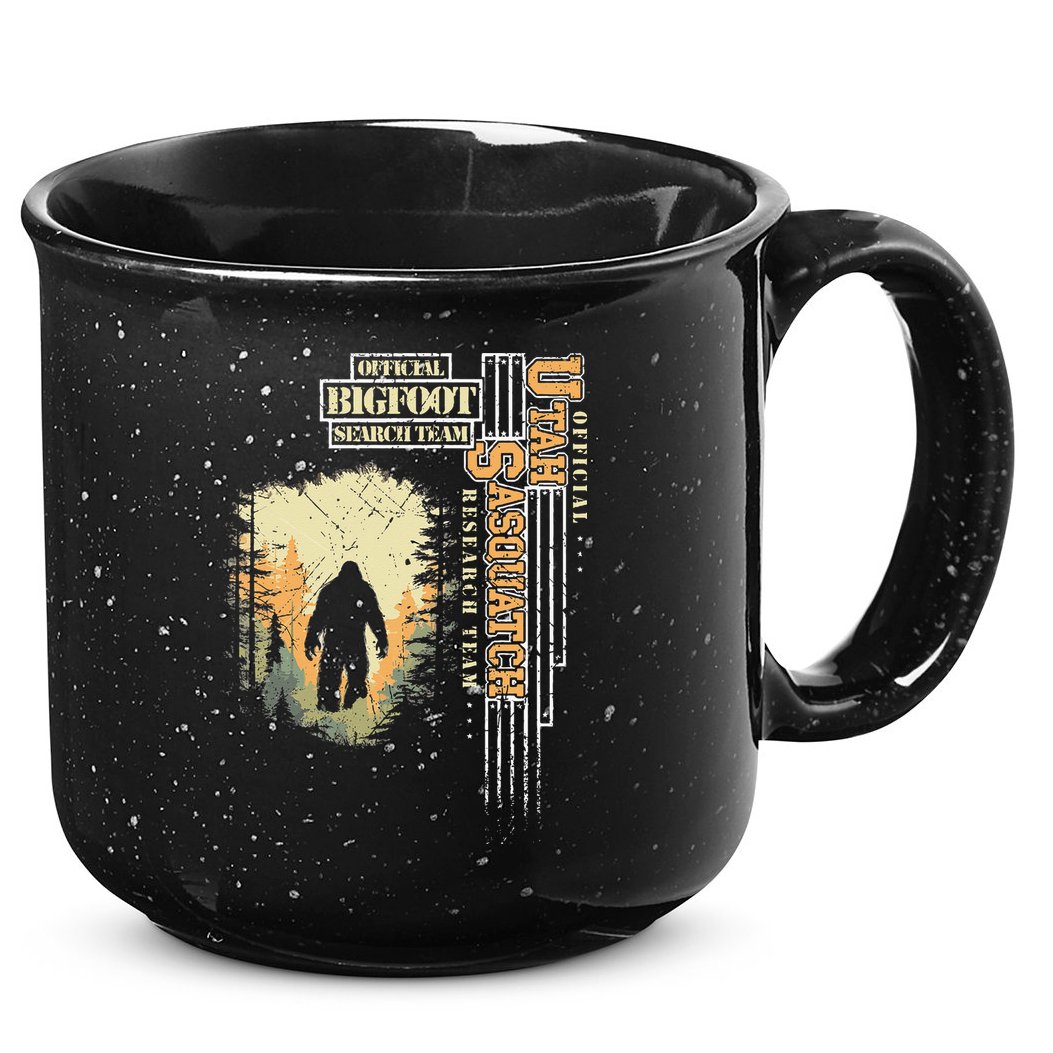 Bigfoot Research Team For Utah Sasquatch Believer 15oz Campfire Ceramic Mug