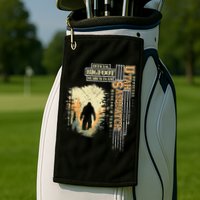 Bigfoot Research Team For Utah Sasquatch Believer Golf Towel