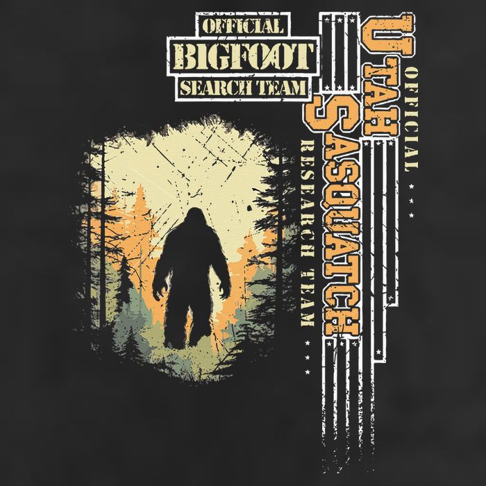 Bigfoot Research Team For Utah Sasquatch Believer Golf Towel