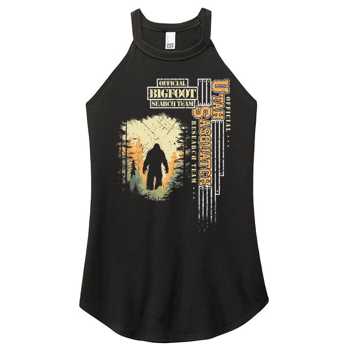 Bigfoot Research Team For Utah Sasquatch Believer Women's Perfect Tri Rocker Tank