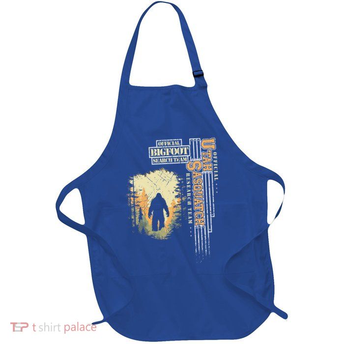 Bigfoot Research Team For Utah Sasquatch Believer Apron