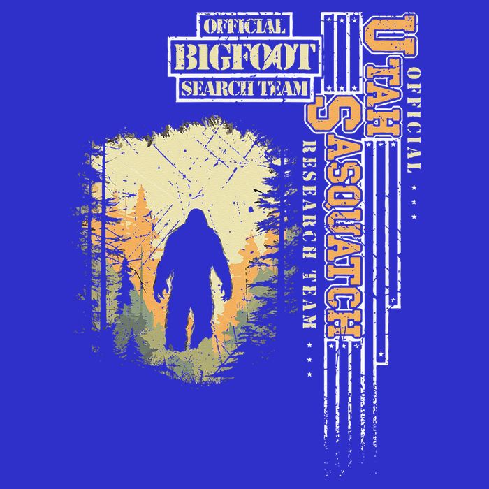 Bigfoot Research Team For Utah Sasquatch Believer Tall T-Shirt