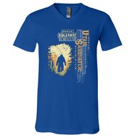 Bigfoot Research Team For Utah Sasquatch Believer V-Neck T-Shirt