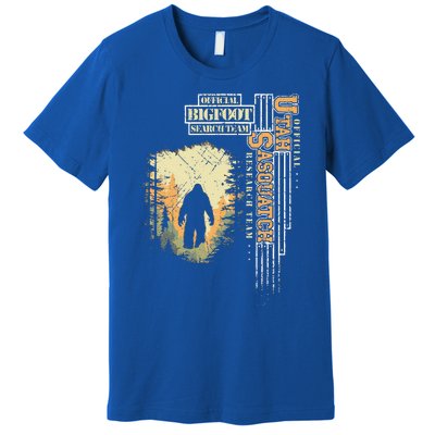 Bigfoot Research Team For Utah Sasquatch Believer Premium T-Shirt