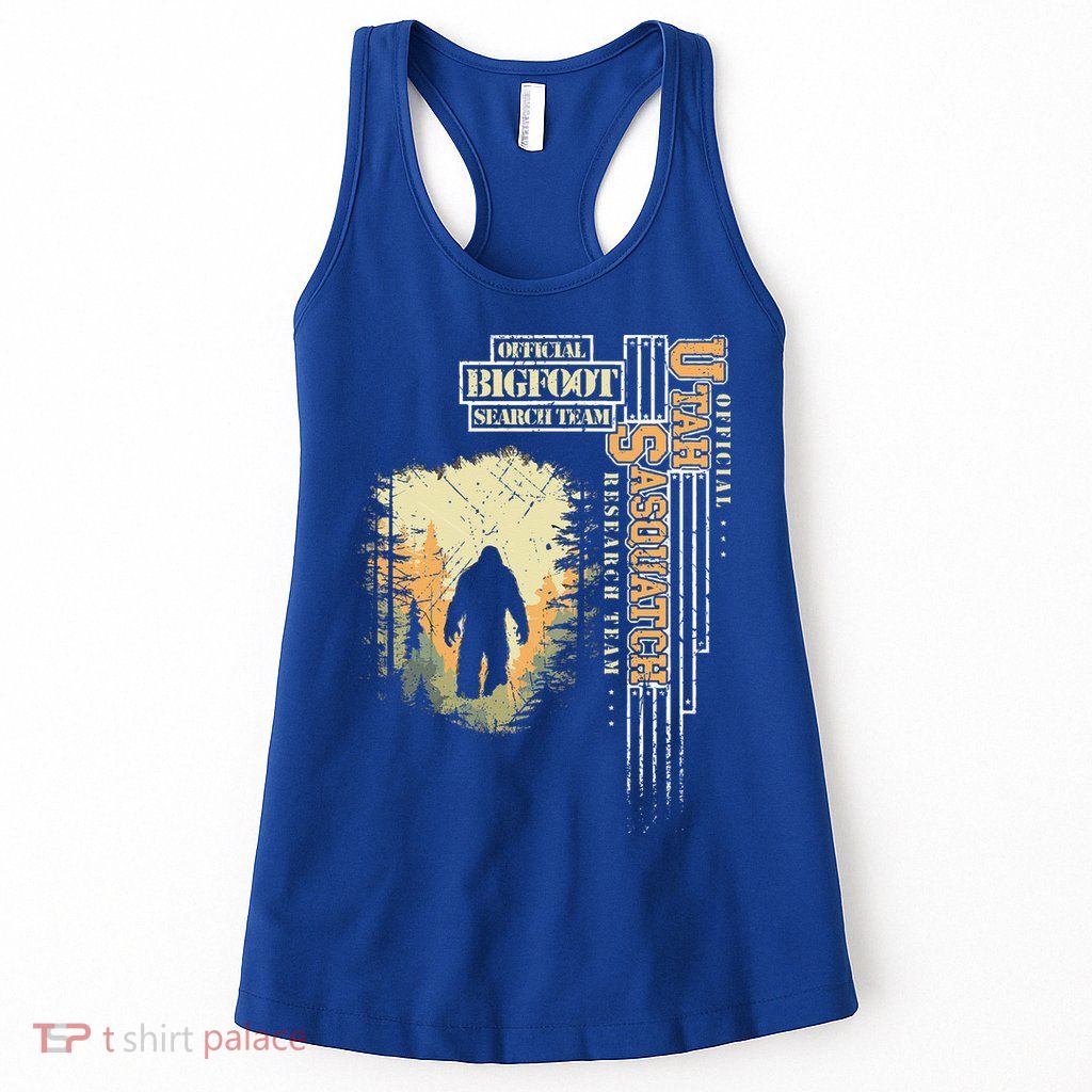 Bigfoot Research Team For Utah Sasquatch Believer Womens Tank Top