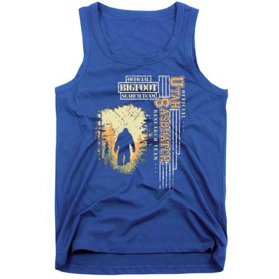 Bigfoot Research Team For Utah Sasquatch Believer Tank Top