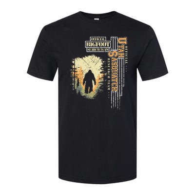 Bigfoot Research Team For Utah Sasquatch Believer Softstyle CVC T-Shirt