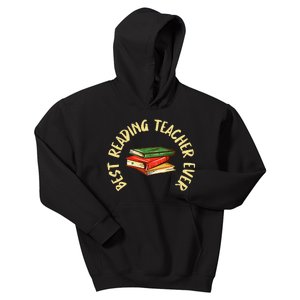 Best Reading Teacher Ever Reading Teacher Kids Hoodie