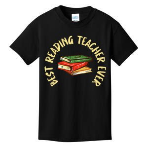 Best Reading Teacher Ever Reading Teacher Kids T-Shirt