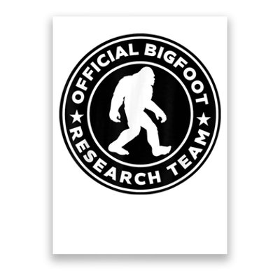 Bigfoot Research Team Poster