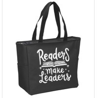 Book Reading Teacher Librarian Reader Zip Tote Bag