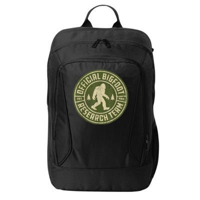 Bigfoot Research Team Retro Vintage Sasquatch Men Women City Backpack