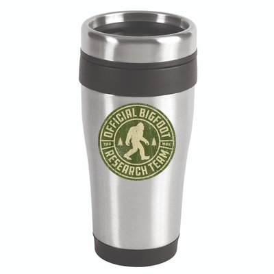 Bigfoot Research Team Retro Vintage Sasquatch Men Women 16oz Travel Tumbler