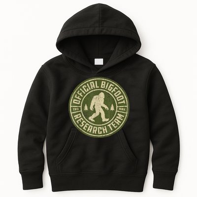 Bigfoot Research Team Retro Vintage Sasquatch Men Women Kids Hoodie