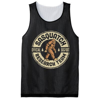 Bigfoot Research Team Retro Vintage Sasquatch Men Women Mesh Reversible Basketball Jersey Tank