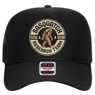 Bigfoot Research Team Retro Vintage Sasquatch Men Women Hat