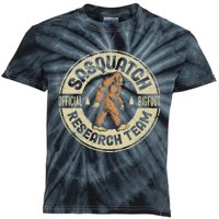 Bigfoot Research Team Retro Vintage Sasquatch Men Women Kids Tie-Dye T-Shirt