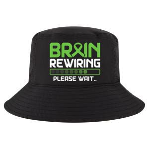 Brain Rewiring Traumatic Brain Injury Ribbon TBI Survivor Cool Comfort Performance Bucket Hat