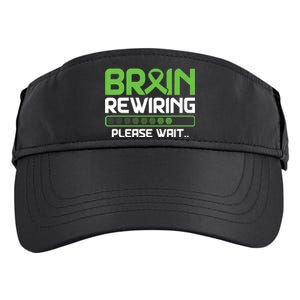 Brain Rewiring Traumatic Brain Injury Ribbon TBI Survivor Adult Drive Performance Visor