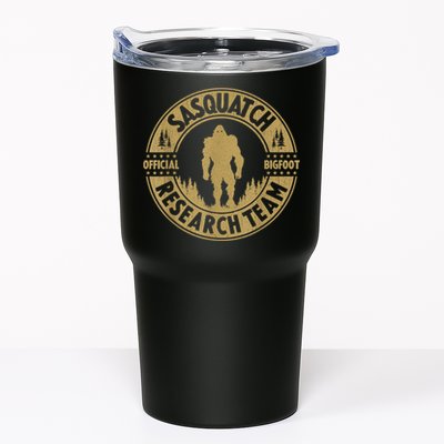 Bigfoot Research Team Retro Vintage Sasquatch And Trees 70s Tumbler
