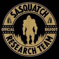 Bigfoot Research Team Retro Vintage Sasquatch And Trees 70s Visor