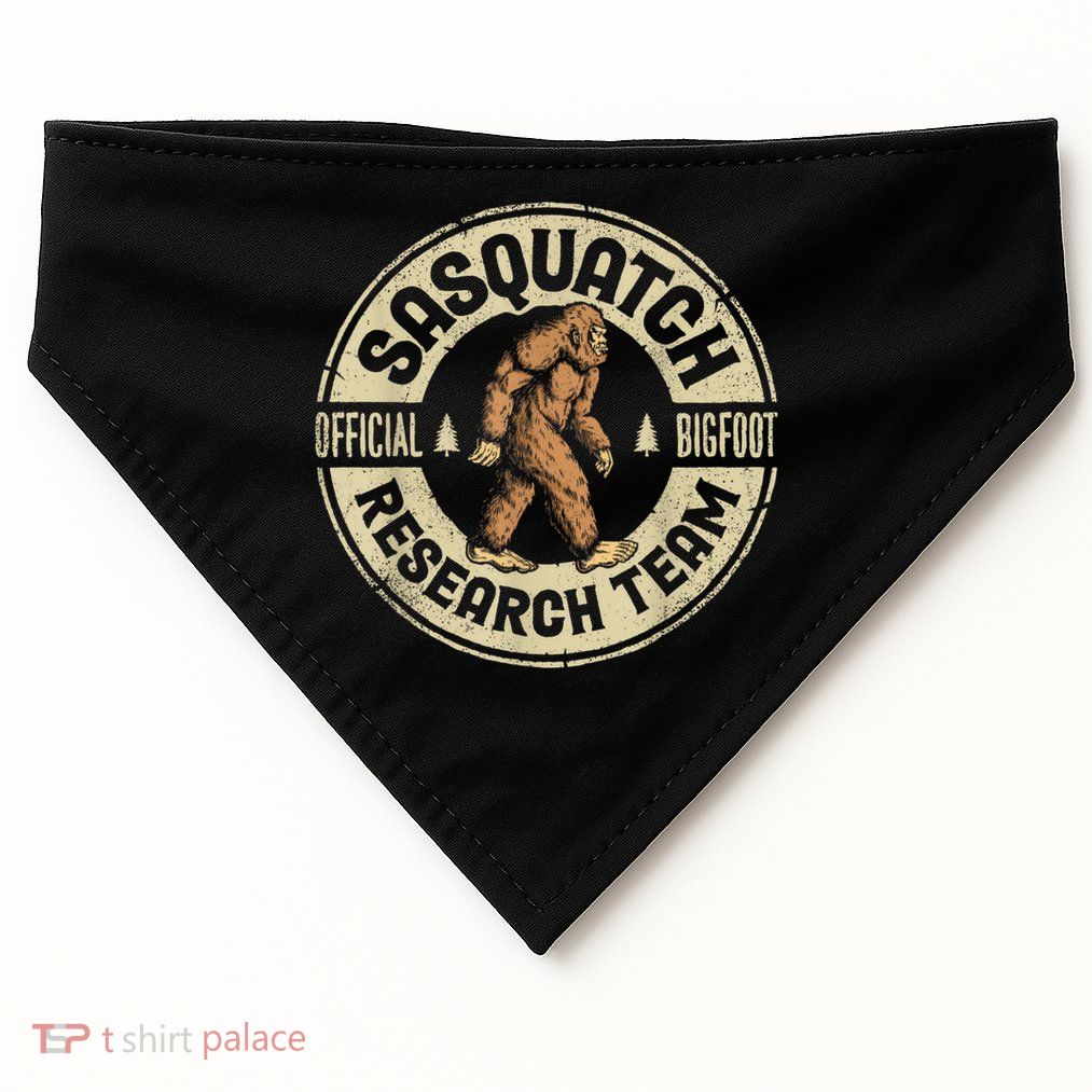 Bigfoot Research Team Sasquatch USA-Made Doggie Bandana