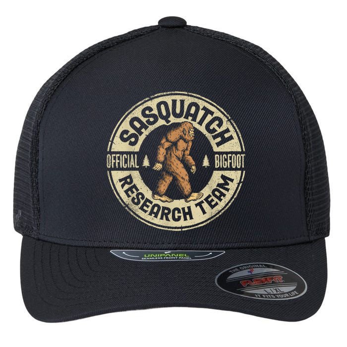 Bigfoot Research Team Sasquatch Flexfit Unipanel Trucker Cap