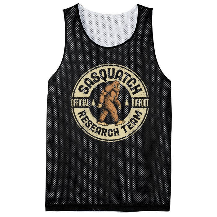 Bigfoot Research Team Sasquatch Mesh Reversible Basketball Jersey Tank