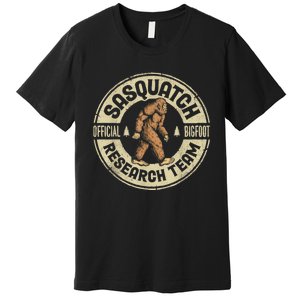 Bigfoot Research Team Sasquatch Premium T-Shirt