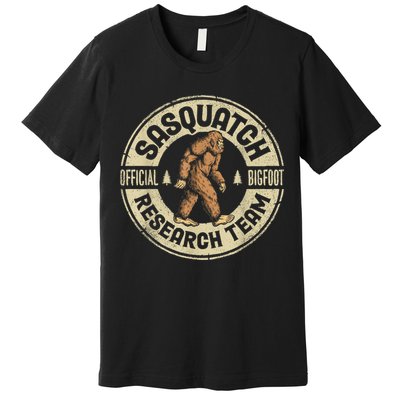 Bigfoot Research Team Sasquatch Premium T-Shirt