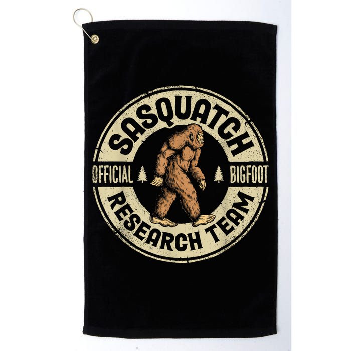 Bigfoot Research Team Sasquatch Golf Towel