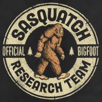 Bigfoot Research Team Sasquatch Golf Towel