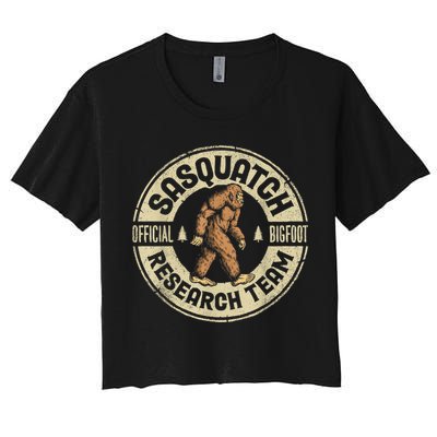 Bigfoot Research Team Sasquatch Crop Top