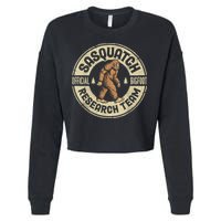 Bigfoot Research Team Sasquatch Cropped Pullover Crew