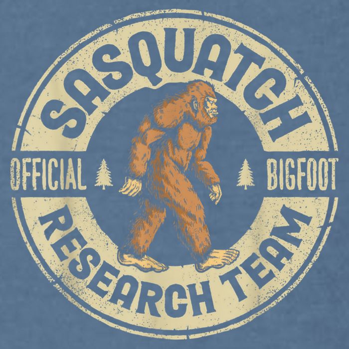Bigfoot Research Team Sasquatch Garment-Dyed Sweatshirt