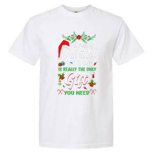 Being Related To Me Is The Only Gift You Need Christmas Garment-Dyed Heavyweight T-Shirt