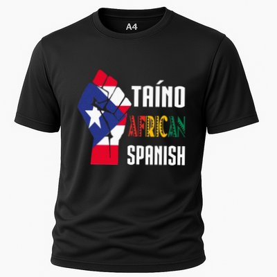 Boricua Roots Taino African Spanish Taino Nation Boricua Performance Shirt