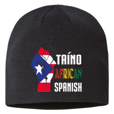 Boricua Roots Taino African Spanish Taino Nation Boricua Sustainable Beanie