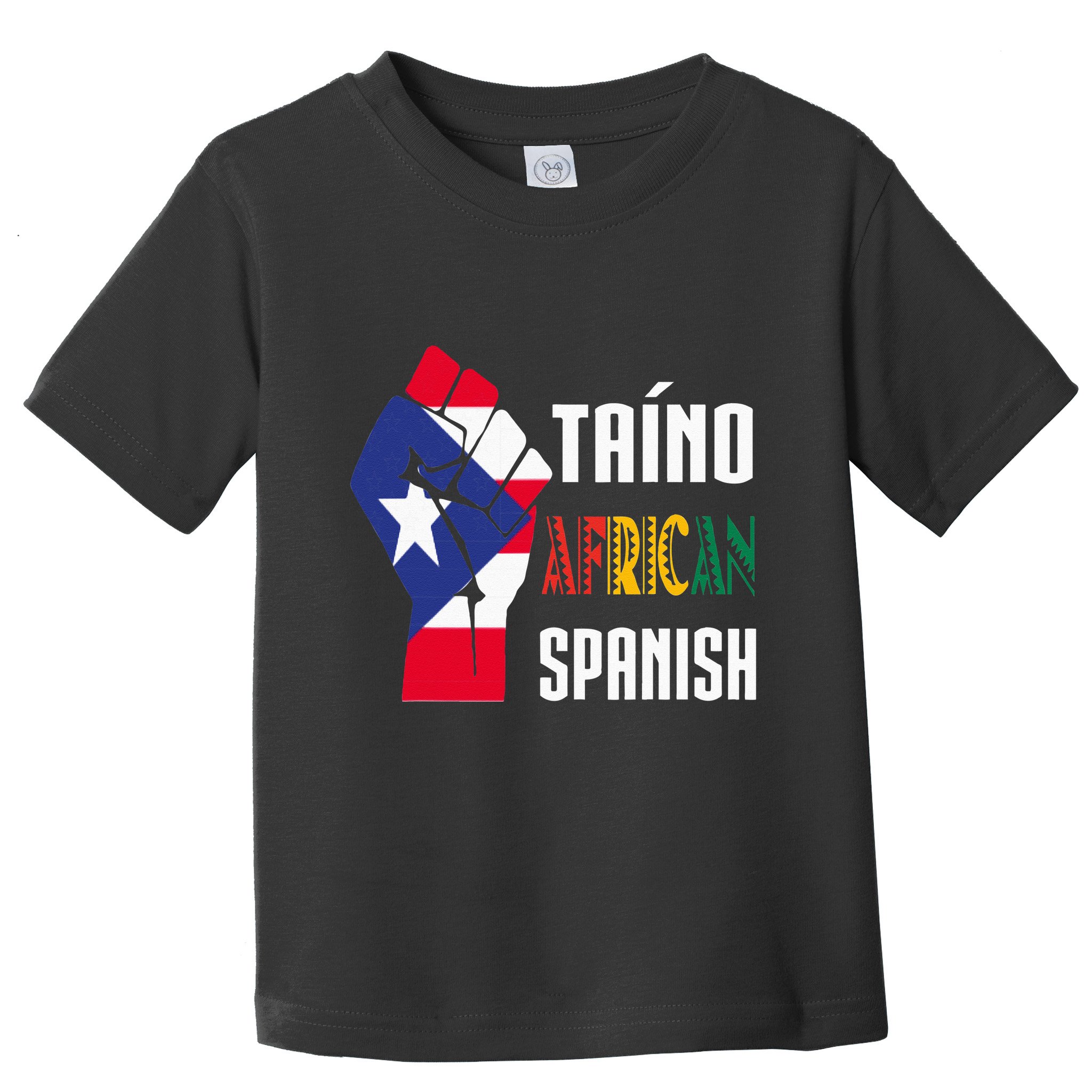 Boricua Roots Taino African Spanish Taino Nation Boricua Toddler T-Shirt