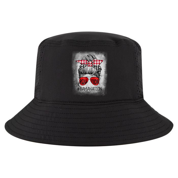 Bamanation Roll Tide Alabama All Yall The Tide Is Crimson Cool Comfort Performance Bucket Hat