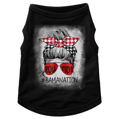 Bamanation Roll Tide Alabama All Yall The Tide Is Crimson Doggie Tank