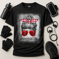 Bamanation Roll Tide Alabama All Yall The Tide Is Crimson Cooling Performance Crew T-Shirt