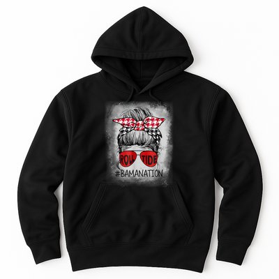 Bamanation Roll Tide Alabama All Yall The Tide Is Crimson Hoodie
