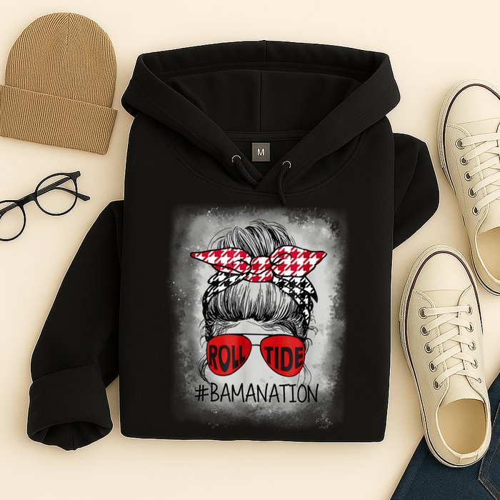 Bamanation Roll Tide Alabama All Yall The Tide Is Crimson Hoodie