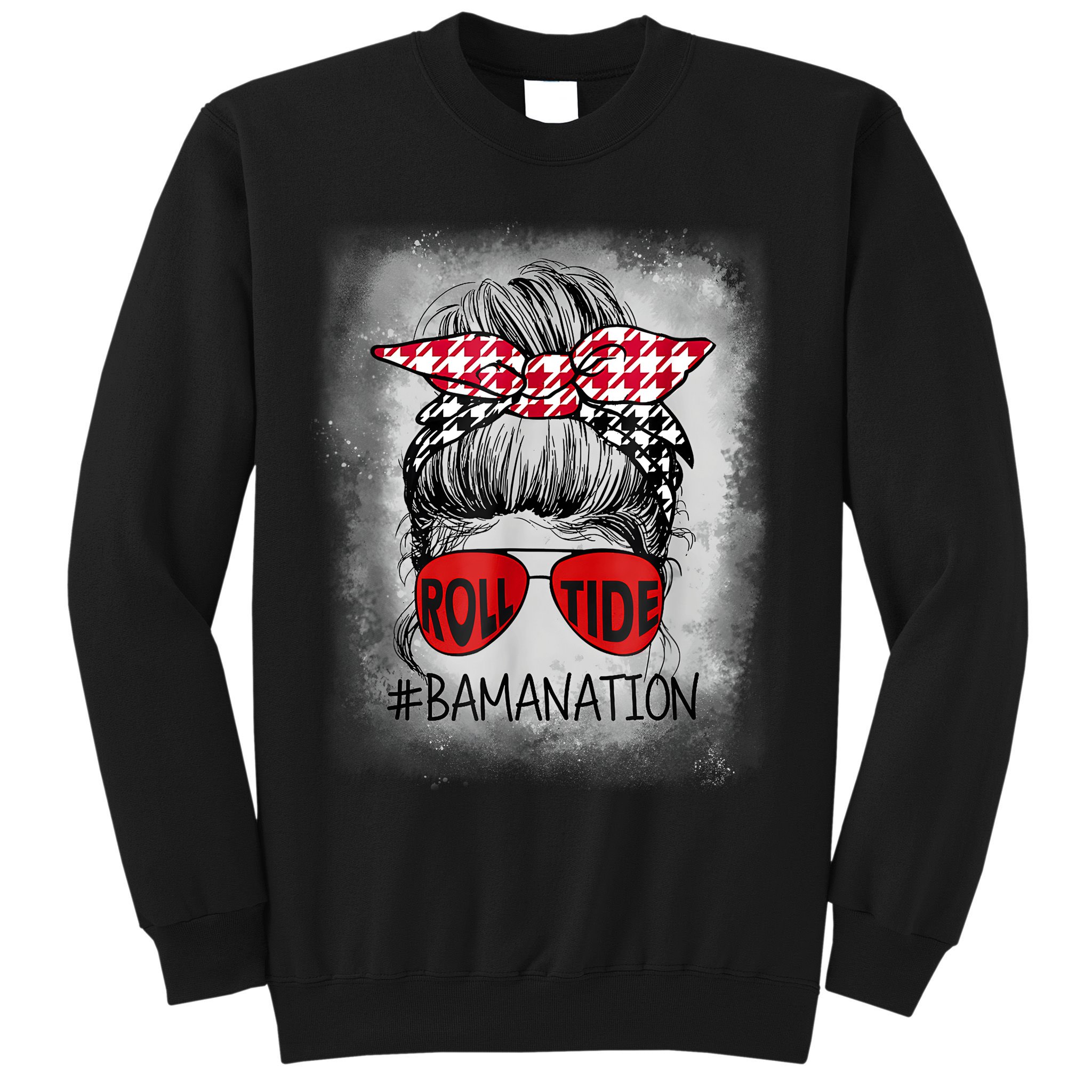 Bamanation Roll Tide Alabama All Yall The Tide Is Crimson Sweatshirt