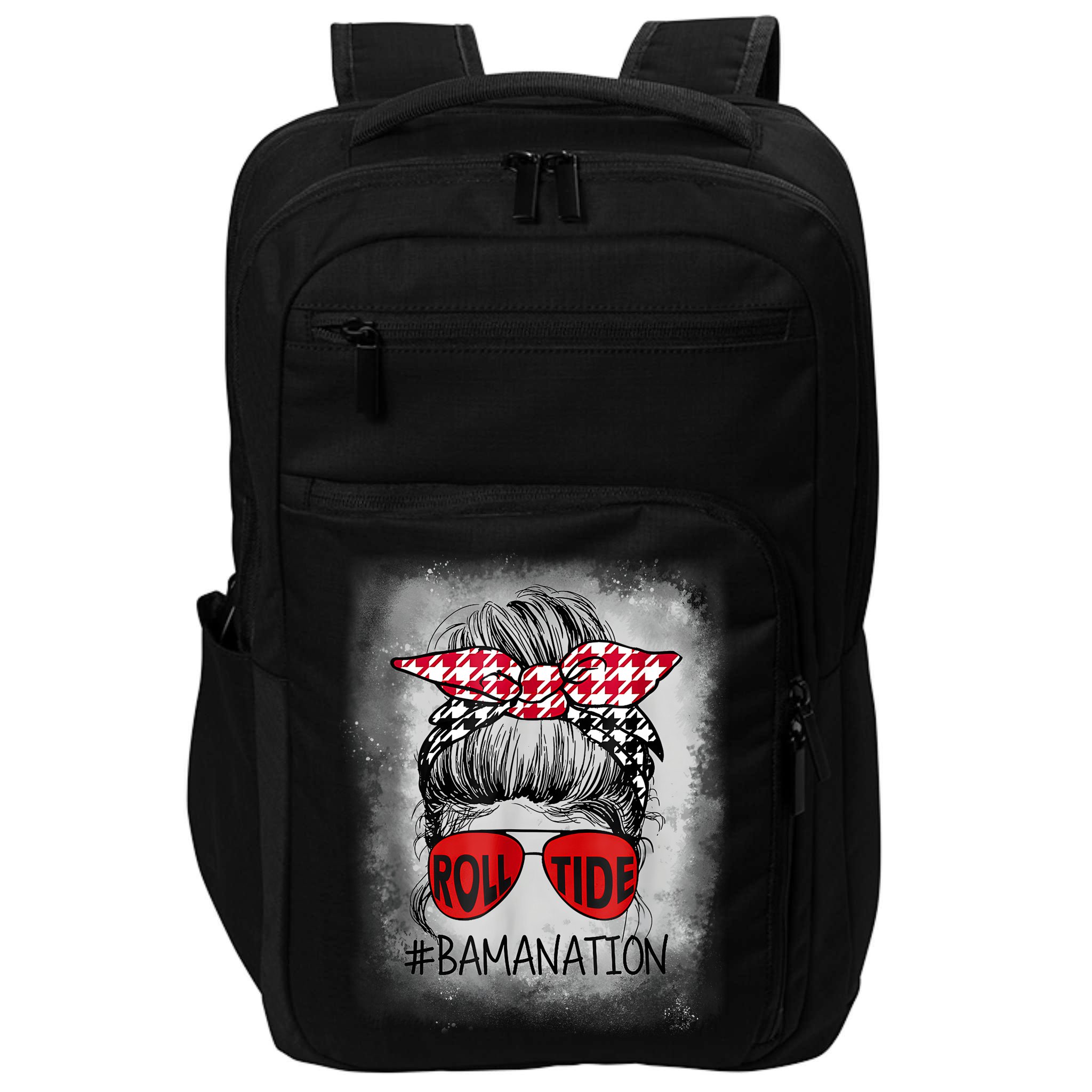 Bamanation Roll Tide Alabama All Yall The Tide Is Crimson Impact Tech Backpack