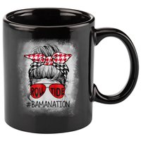 Bamanation Roll Tide Alabama All Yall The Tide Is Crimson 11oz C Handle Ceramic Mug