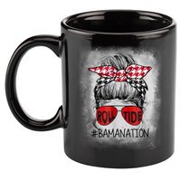 Bamanation Roll Tide Alabama All Yall The Tide Is Crimson 11oz C Handle Ceramic Mug